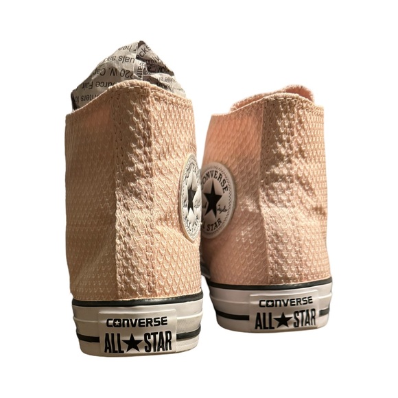 Pretty In Pink Converse High Tops - Picture 7 of 13